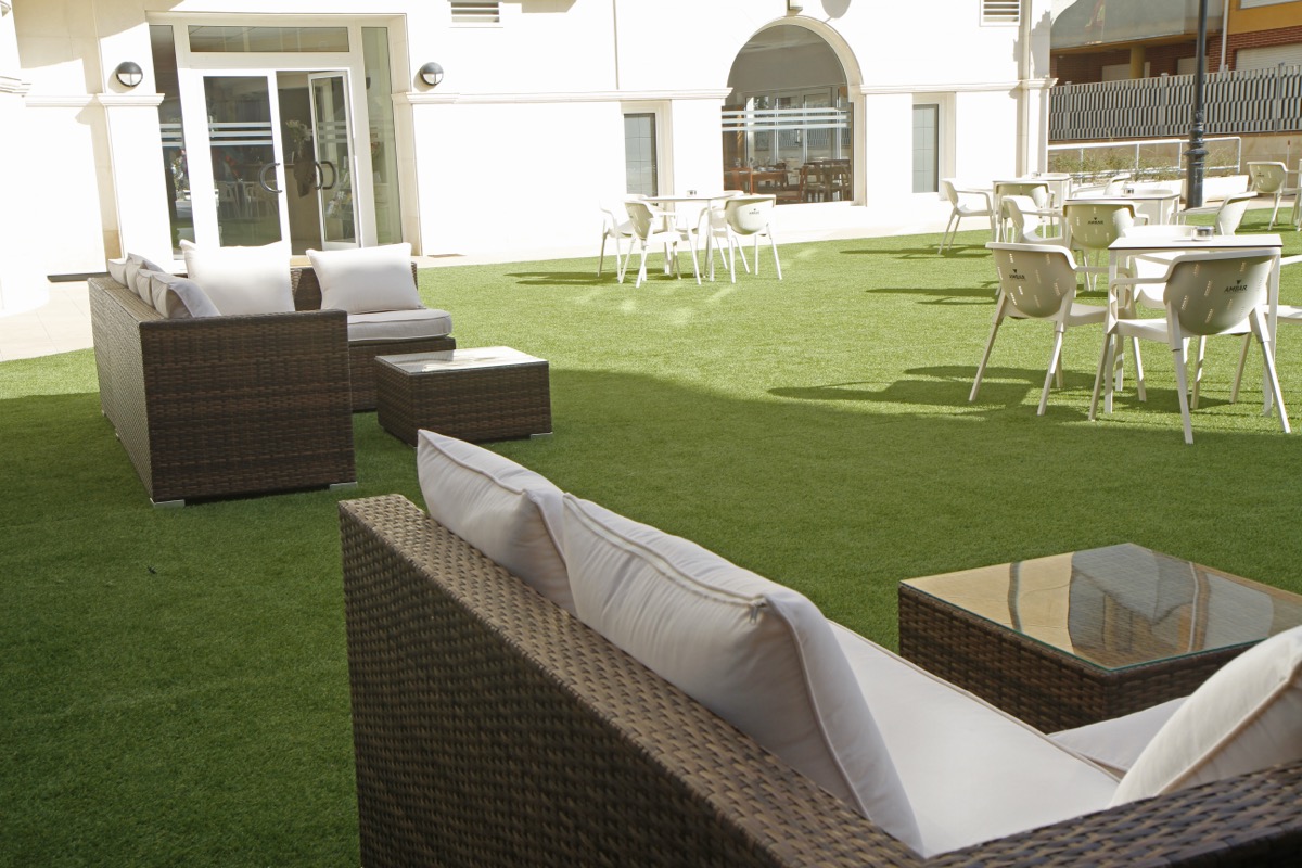 Terraza del hotel, San Vicente de la Barquera